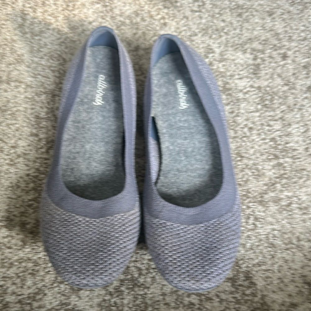 Allbirds Women’s Tree Breezers, Knit Ballet Flats, Slip-On 10.5